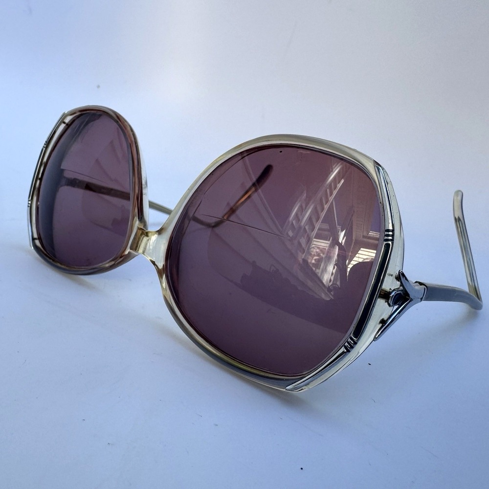 VTG 80s Joan Collins Glasses Frames Irresistable Gold 9 To 5 Movie Costume